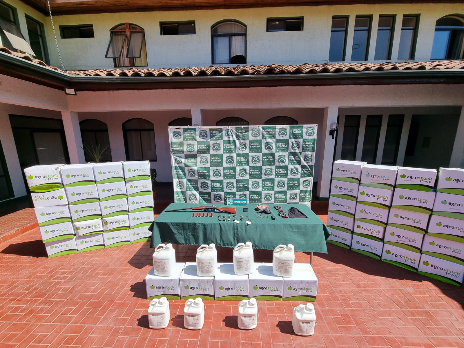 Carabineros de Rancagua aclararon robo a empresa de productos químicos ocurrido en enero