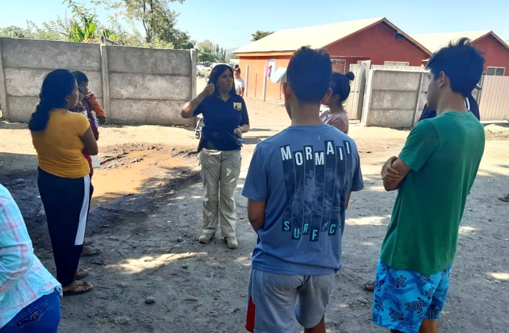 UNA CHILENA Y 13 EXTRANJEROS DENUNCIADOS TRAS FISCALIZACIÓN DE LA PDI EN NANCAGUA