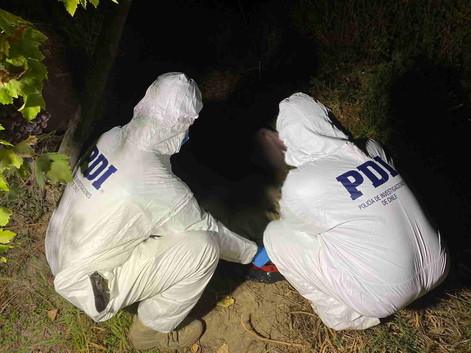 NANCAGUA: PDI INVESTIGA INHUMACIÓN ILEGAL DE LACTANTE DE TRES MESES