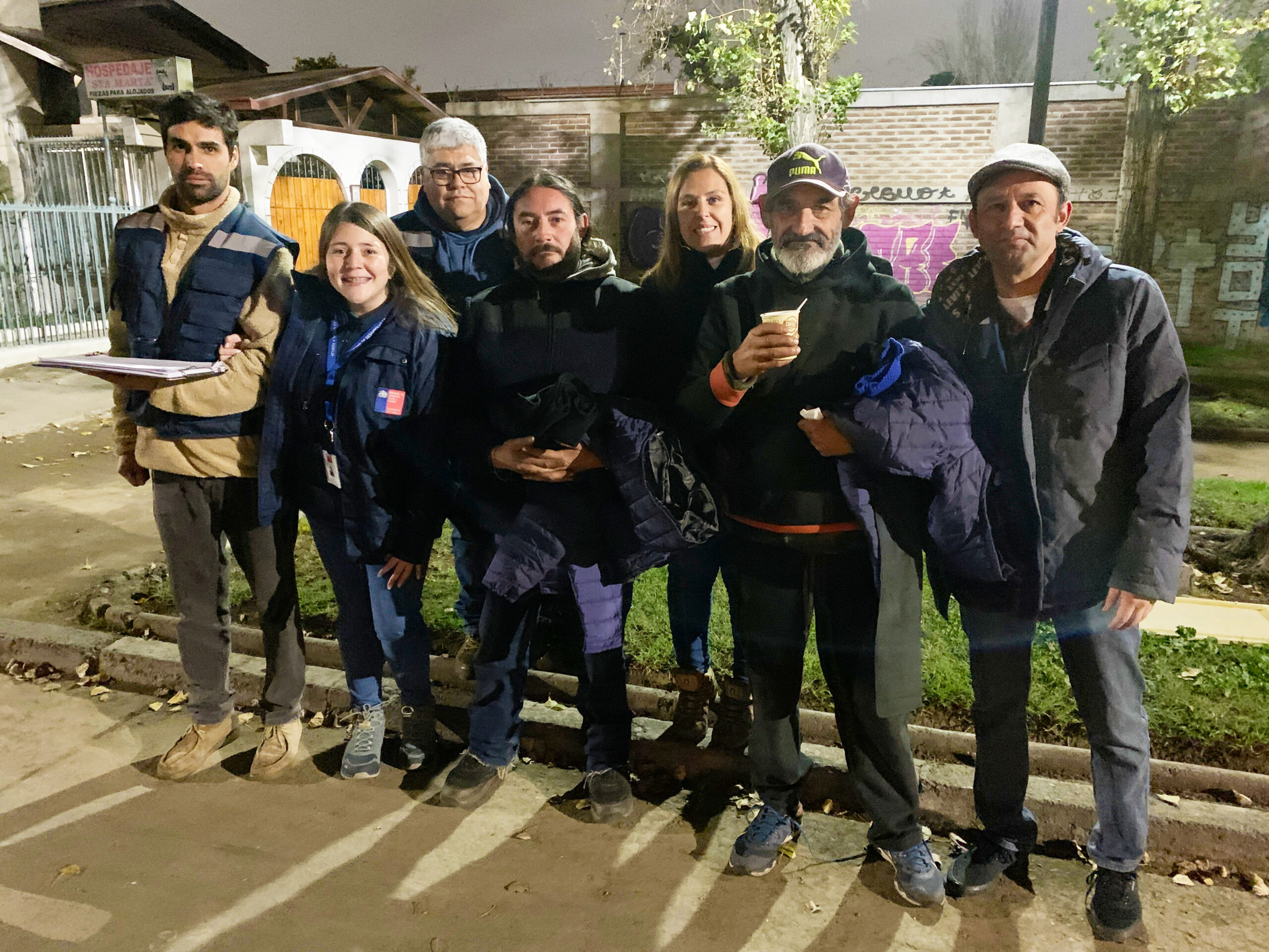 Seremi de Desarrollo Social y Familia activa Código Azul y visita Puntos Calle de Rancagua